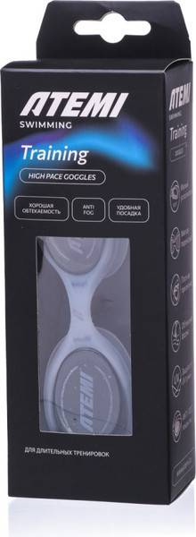 Изображение товара Очки для плавания Atemi High Pace / THP1GY (серый)