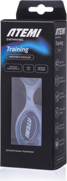Изображение товара Очки для плавания Atemi High Pace / THP1BE (синий)