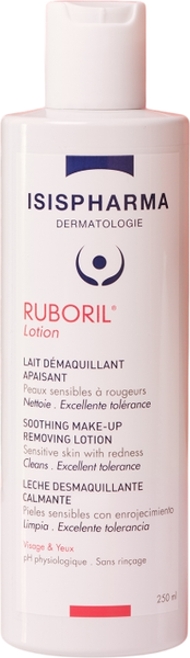 Изображение товара Молочко для снятия макияжа Isis Pharma Ruboril Lotion успокаивающее (250мл)