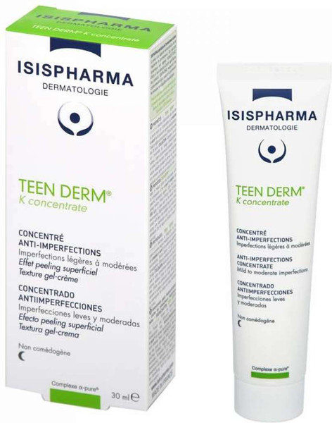 Изображение товара Гель для лица ISISPHARMA Teen Derm K Concentrate (30мл)