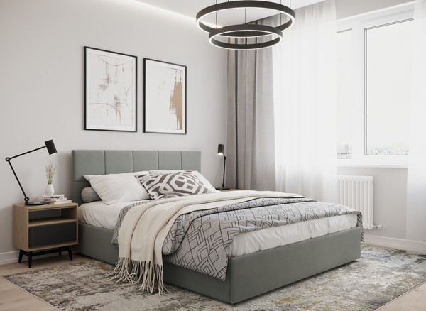 Изображение товара Двуспальная кровать Moon Family 1261 / MF012071