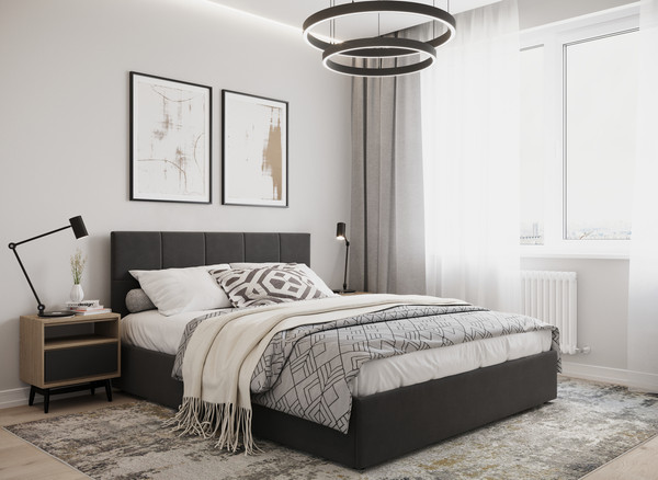 Изображение товара Двуспальная кровать Moon Family 1261 / MF011912