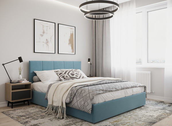 Изображение товара Двуспальная кровать Moon Family 1261 / MF011972