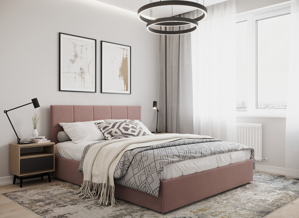 Изображение товара Двуспальная кровать Moon Family 1261 / MF012152