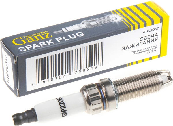 Изображение товара Свеча зажигания для авто GANZ GIP22067
