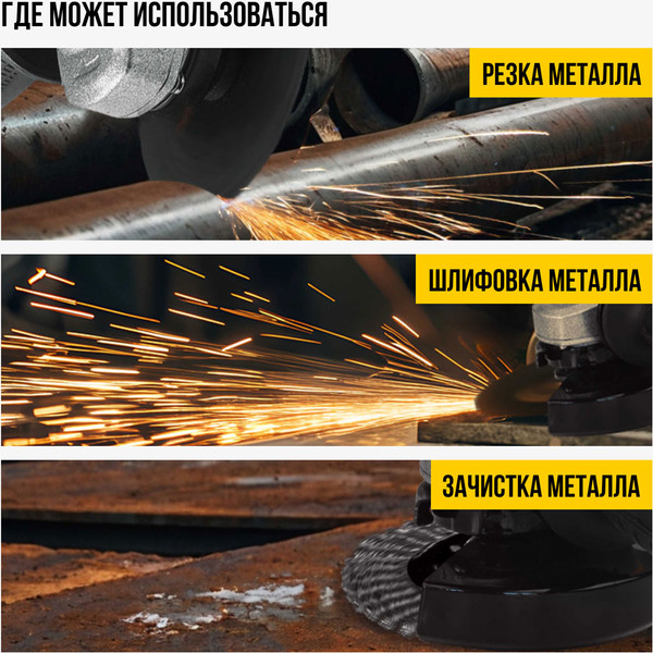 Изображение товара Угловая шлифовальная машина Kolner KAG 18-125BL