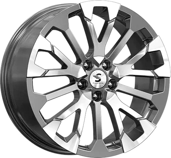 Изображение товара Литой диск K&K КР003 CR-V 19x7.5" 5x114.3мм DIA 64.1мм ET 45мм (Diamond Gloss Graphite)