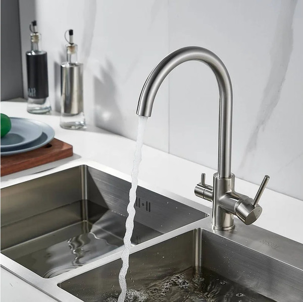 Изображение товара Смеситель Shevanik S128L (сатин)