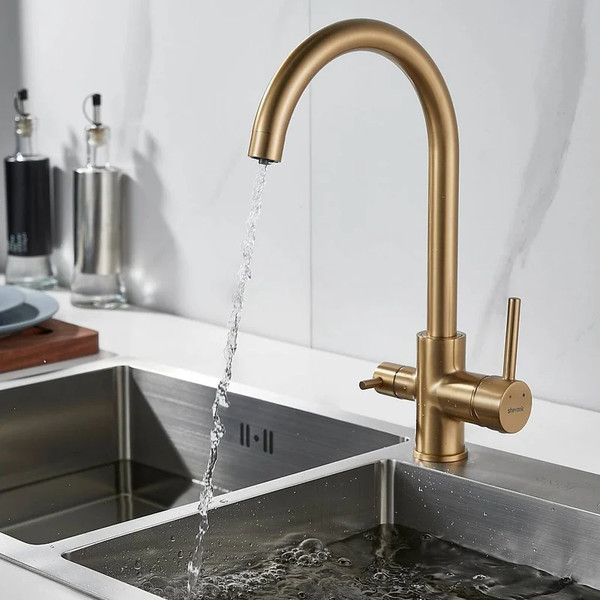 Изображение товара Смеситель Shevanik S128G (сатин)