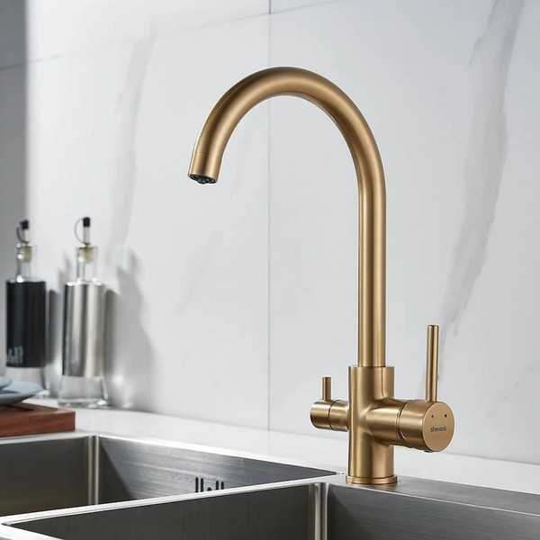 Изображение товара Смеситель Shevanik S128G (сатин)