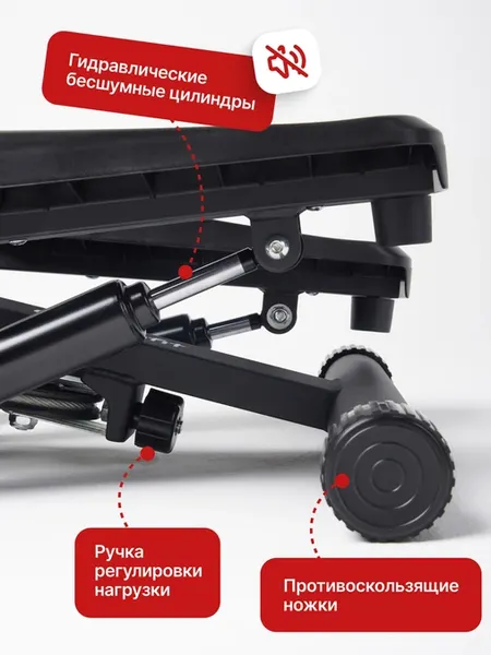 Изображение товара Степпер UrbanFit 432602 (матовый черный)