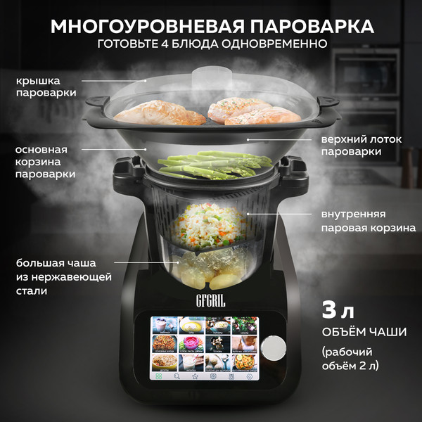 Изображение товара Робот кулинарный GFGRIL KitchenRobot / GF-KP95