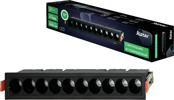 Изображение товара Точечный светильник REV Ritter Artin / 59940 1 (черный)