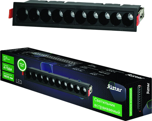 Изображение товара Точечный светильник REV Ritter Artin / 59940 1 (черный)