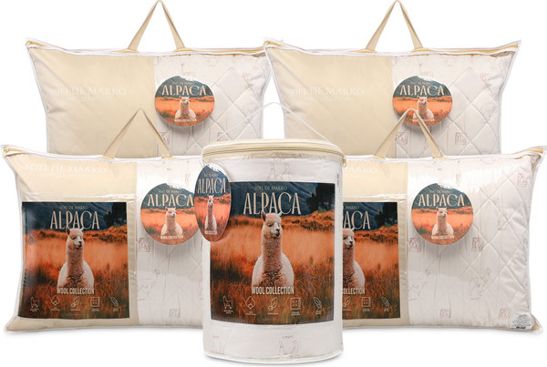 Изображение товара Одеяло Sofi de Marko Alpaca Wool 155x215 / Од-АП-155х215