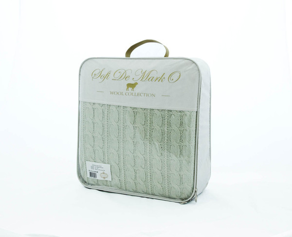 Изображение товара Плед Sofi de Marko Джовани 160x220 / Пл-НВмрв-160х220 (морская волна)