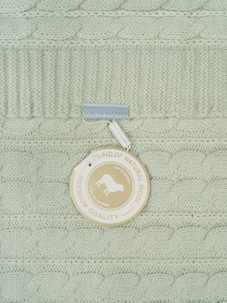 Изображение товара Плед Sofi de Marko Джовани 160x220 / Пл-НВмрв-160х220 (морская волна)