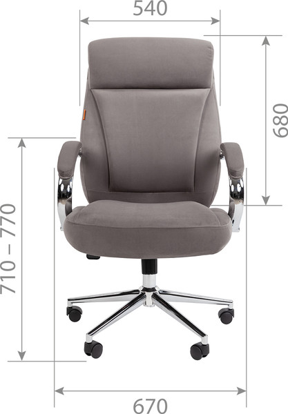 Изображение товара Кресло офисное Chairman Home 794 (Т-84 черный)