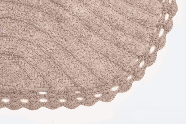 Изображение товара Коврик для ванной Sofi de Marko Sierra Кружевной 50x70 / КВ-СР-5-50х70 (капучино)