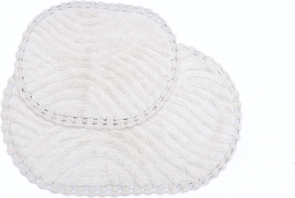 Изображение товара Коврик для ванной Sofi de Marko Sierra Кружевной 50x70 / КВ-СР-4-50х70 (кремовый)