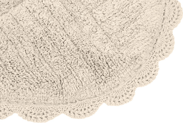 Изображение товара Коврик для ванной Sofi de Marko Emma Кружевной 60x100 / КВ-ЭМ-6-60х100 (бежевый)