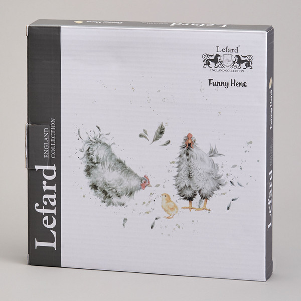 Изображение товара Тарелка закусочная (десертная) Lefard Funny Hens 358-2297