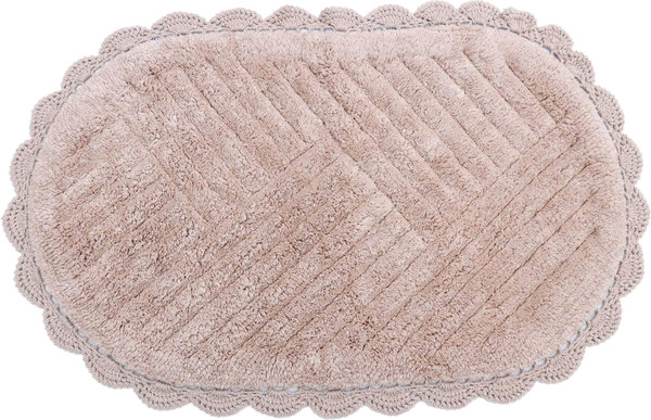 Изображение товара Коврик для ванной Sofi de Marko Emma Кружевной 60x100 / КВ-ЭМ-5-60х100 (капучино)