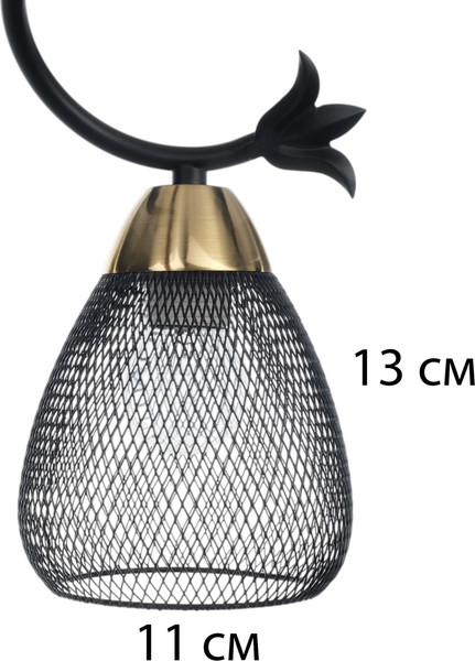 Изображение товара Потолочный светильник BayerLux Дассе 10385903 (черный/бронза)