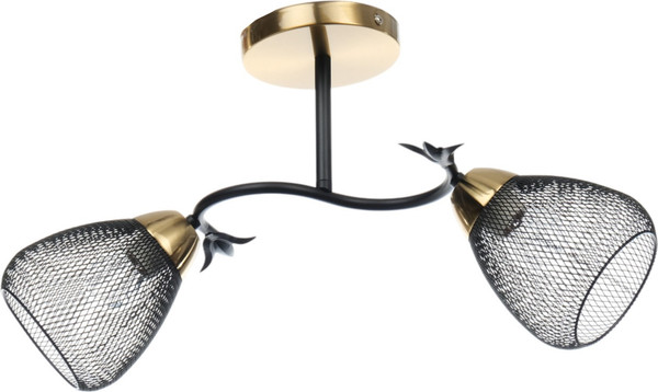 Изображение товара Потолочный светильник BayerLux Дассе 10385903 (черный/бронза)