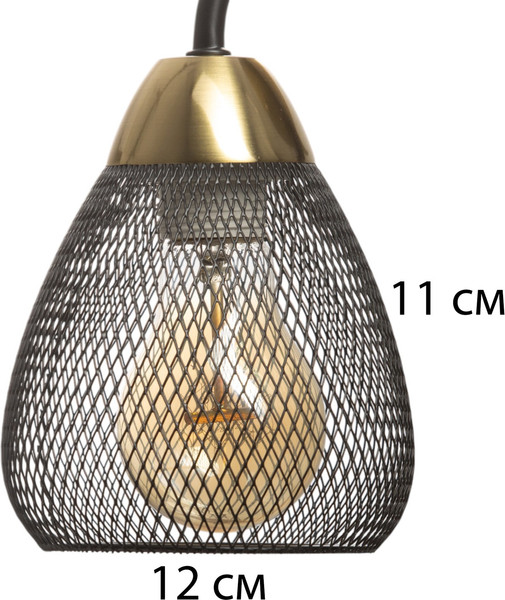 Изображение товара Бра BayerLux Дассе 10385906 (черный/бронза)