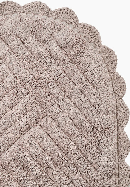 Изображение товара Коврик для ванной Sofi de Marko Emma Кружевной 60x100 / КВ-ЭМ-7-60х100 (серый/лиловый)