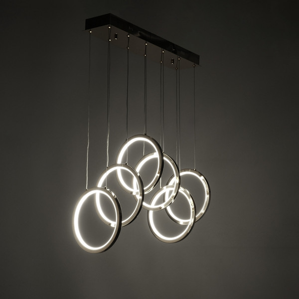 Изображение товара Люстра BayerLux Лорейн 10385934 (черный/хром)