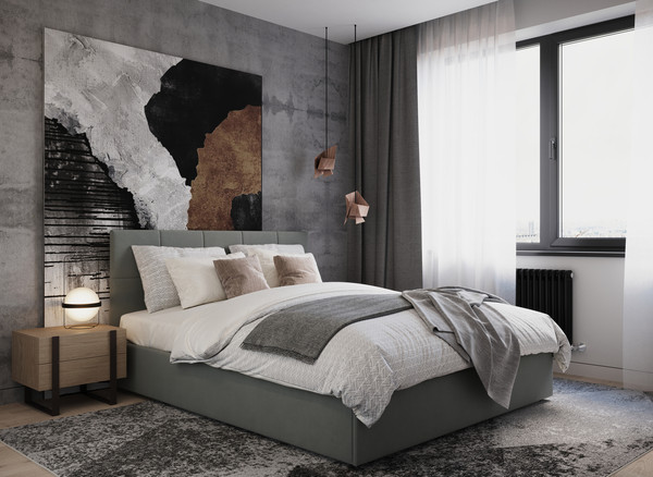 Изображение товара Двуспальная кровать Moon Family 1261 / MF012073