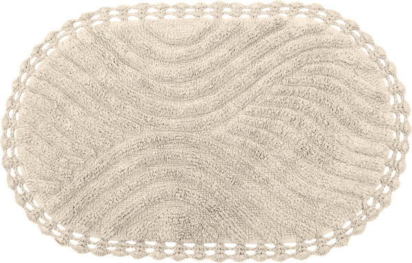 Изображение товара Коврик для ванной Sofi de Marko Sierra Кружевной 60x100 / КВ-СР-6-60х100 (бежевый)