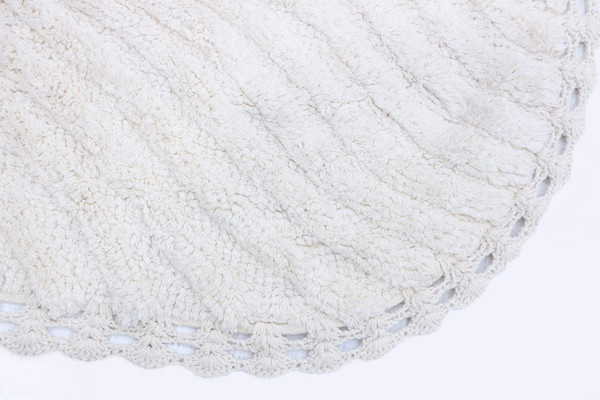 Изображение товара Коврик для ванной Sofi de Marko Sierra Кружевной 60x100 / КВ-СР-4-60х100 (кремовый)