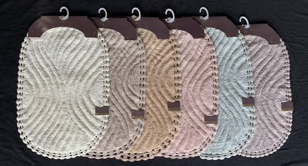 Изображение товара Коврик для ванной Sofi de Marko Sierra Кружевной 50x70 / КВ-СР-5-50х70 (капучино)