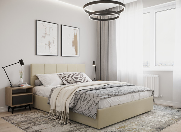 Изображение товара Двуспальная кровать Moon Family 1261 / MF011843