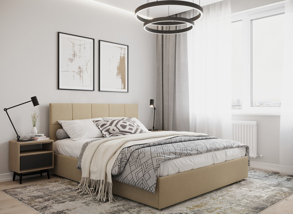 Изображение товара Двуспальная кровать Moon Family 1261 / MF011863