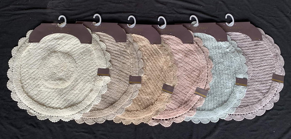 Изображение товара Коврик для ванной Sofi de Marko Laura Кружевной 75x75 / КВ-ЛА-6-75х75 (бежевый)