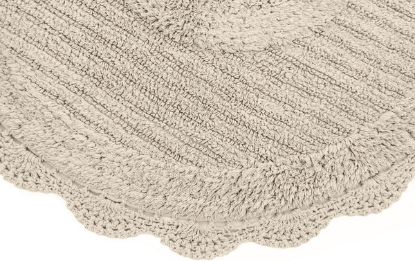 Изображение товара Коврик для ванной Sofi de Marko Laura Кружевной 75x75 / КВ-ЛА-6-75х75 (бежевый)