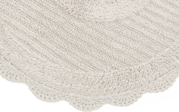 Изображение товара Коврик для ванной Sofi de Marko Laura Кружевной 75x75 / КВ-ЛА-4-75х75 (кремовый)