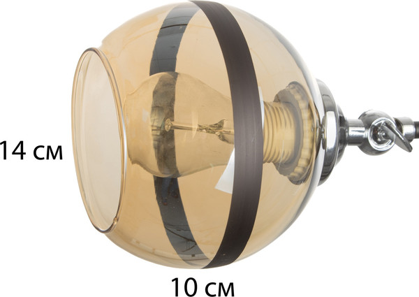 Изображение товара Бра BayerLux Ремес 10385894 (черный/хром)