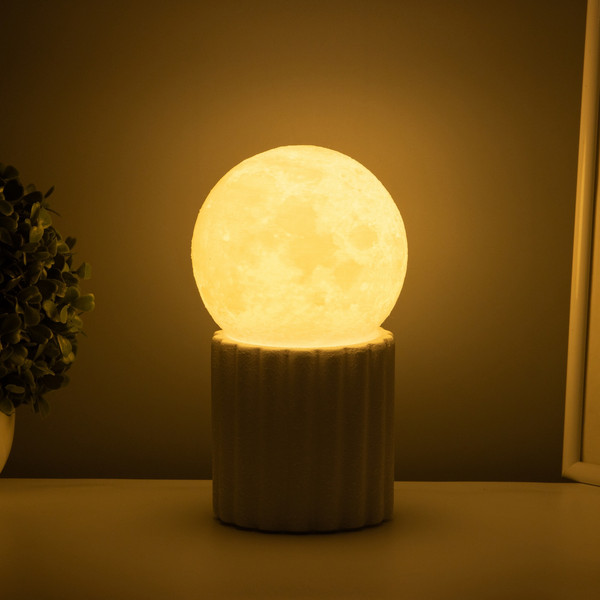 Изображение товара Прикроватная лампа Risalux Луна 10683302 (белый)