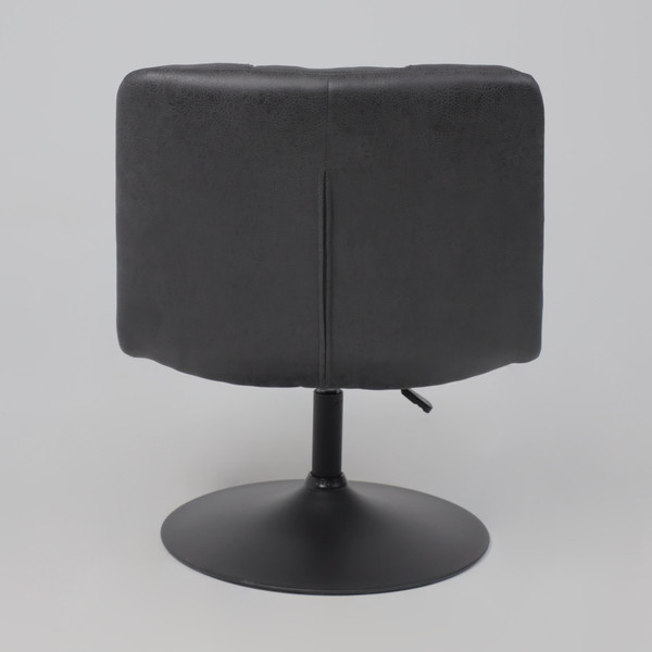 Изображение товара Кресло мягкое AksHome Grande поворотное (экокожа/винтажный черный Watusi 16/черный)