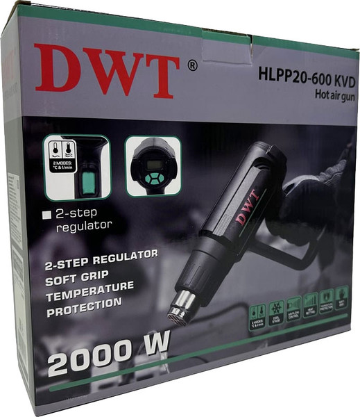 Изображение товара Строительный фен DWT HLPP20-600 KVD