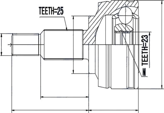Изображение товара ШРУС NTY NPZ-RE-002