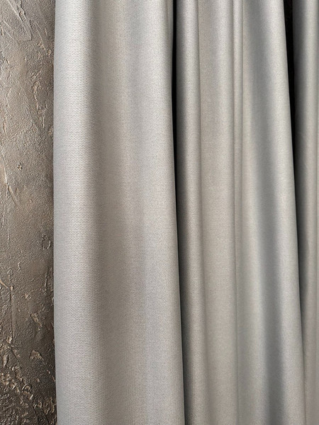 Изображение товара Комплект штор Ника Зварико 8-300270-04 блэкаут 150x270 (2шт, светло-серый меланж)