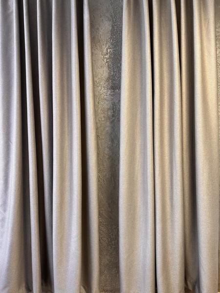 Изображение товара Штора Ника Зварико 8-200250-30 блэкаут 200x250 (серый меланж)