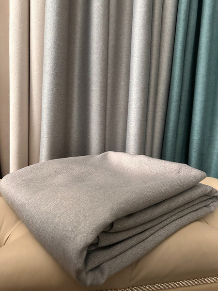 Изображение товара Штора Ника Зварико 8-200250-30 блэкаут 200x250 (серый меланж)