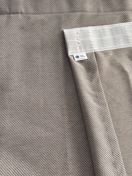 Изображение товара Штора Ника Зварико 8-200250 блэкаут 200x250 (серо-кофейный)